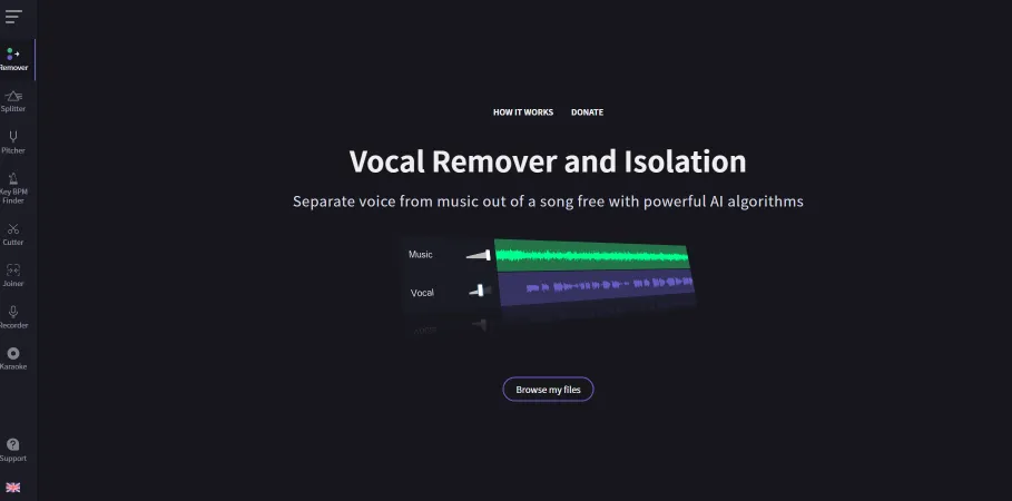 Vocal Remover and Isolation [AI](图1)