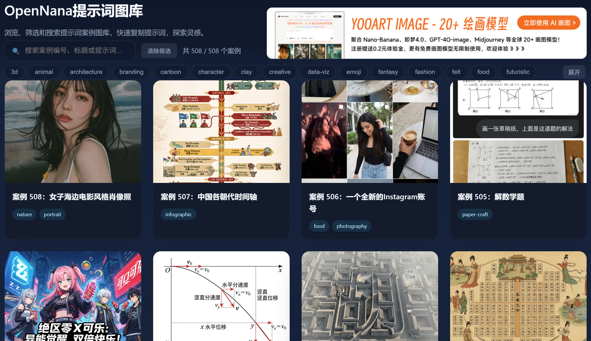 OpenNana提示词图库